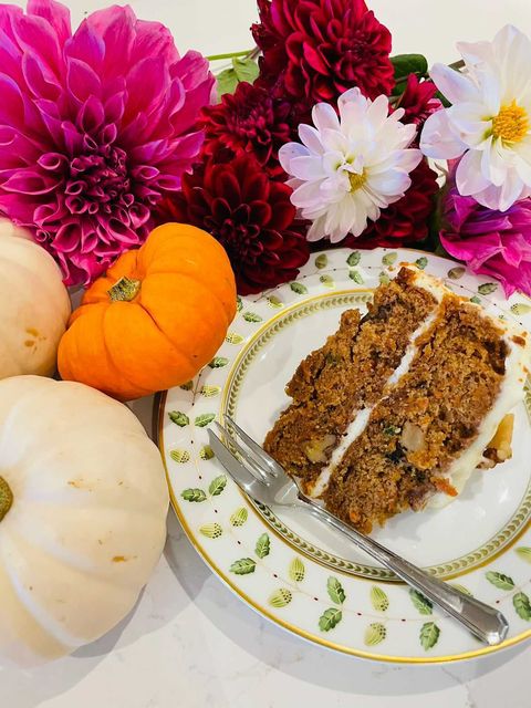 Charlotte and Burlington British carrot cake recipe  : family easy cooking ideas