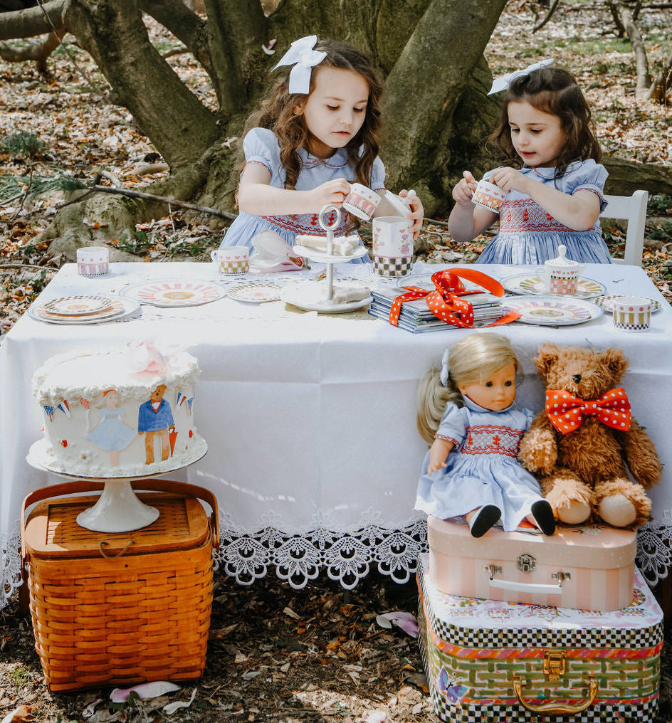 Charlotte sy Dimby children's tea party inspiration celebrate the magic of childhood timeless chic smocked dresses