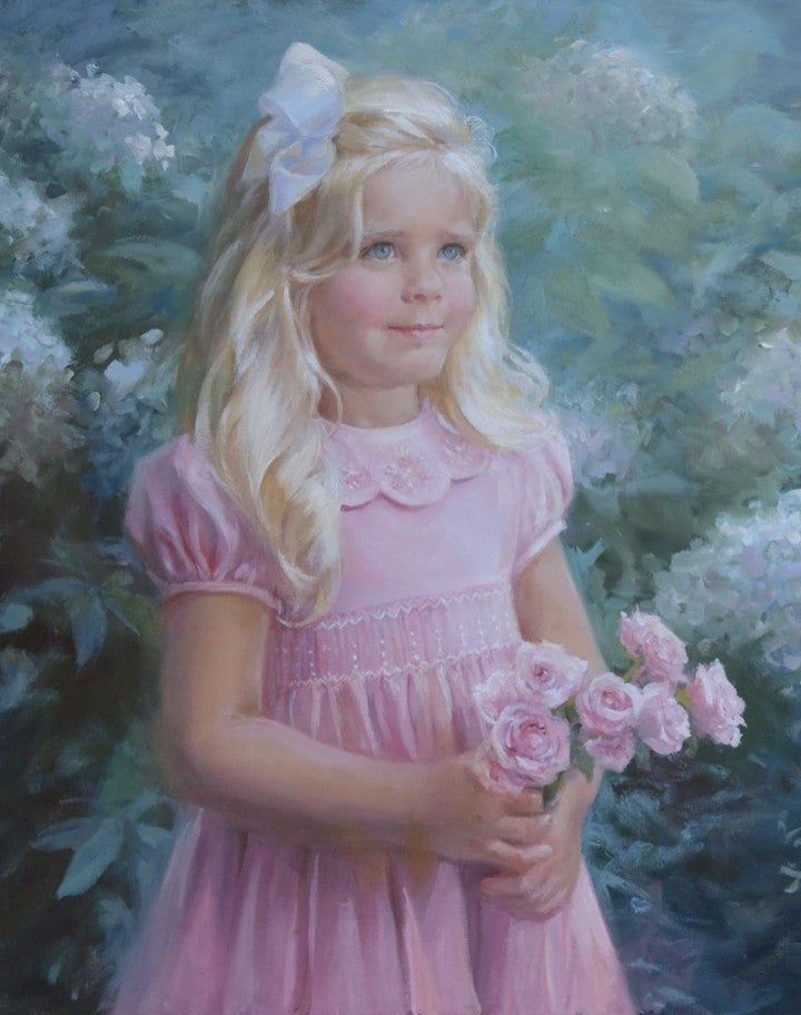 Children's traditional small sized portraits Charlotte sy Dimby Shari Ford