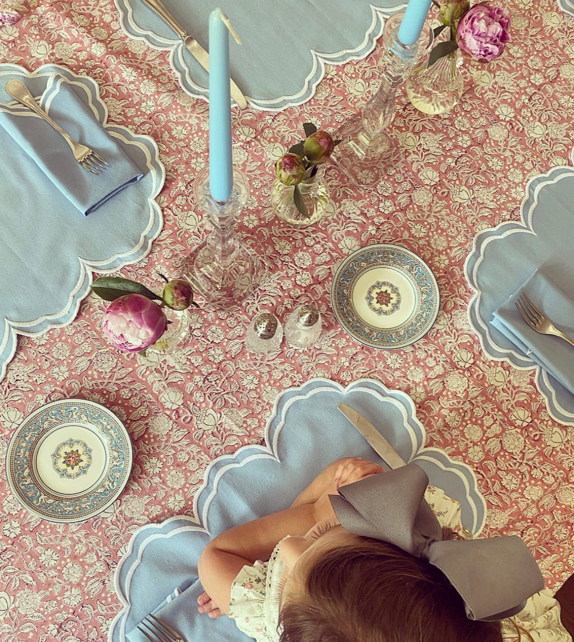 Caitlin Fisher tablescape - celebrating childhood