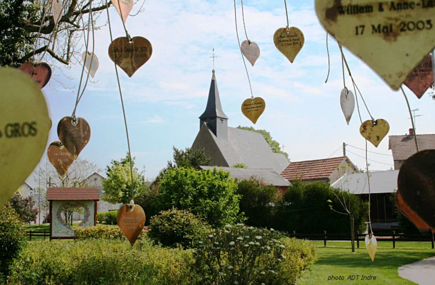 Saint Valentin - most romantic village in France