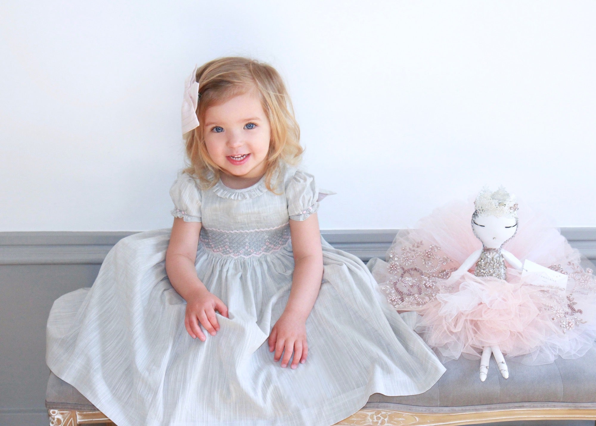 charlotte sy dimby  handmade French style smocked dresses for babies and girls