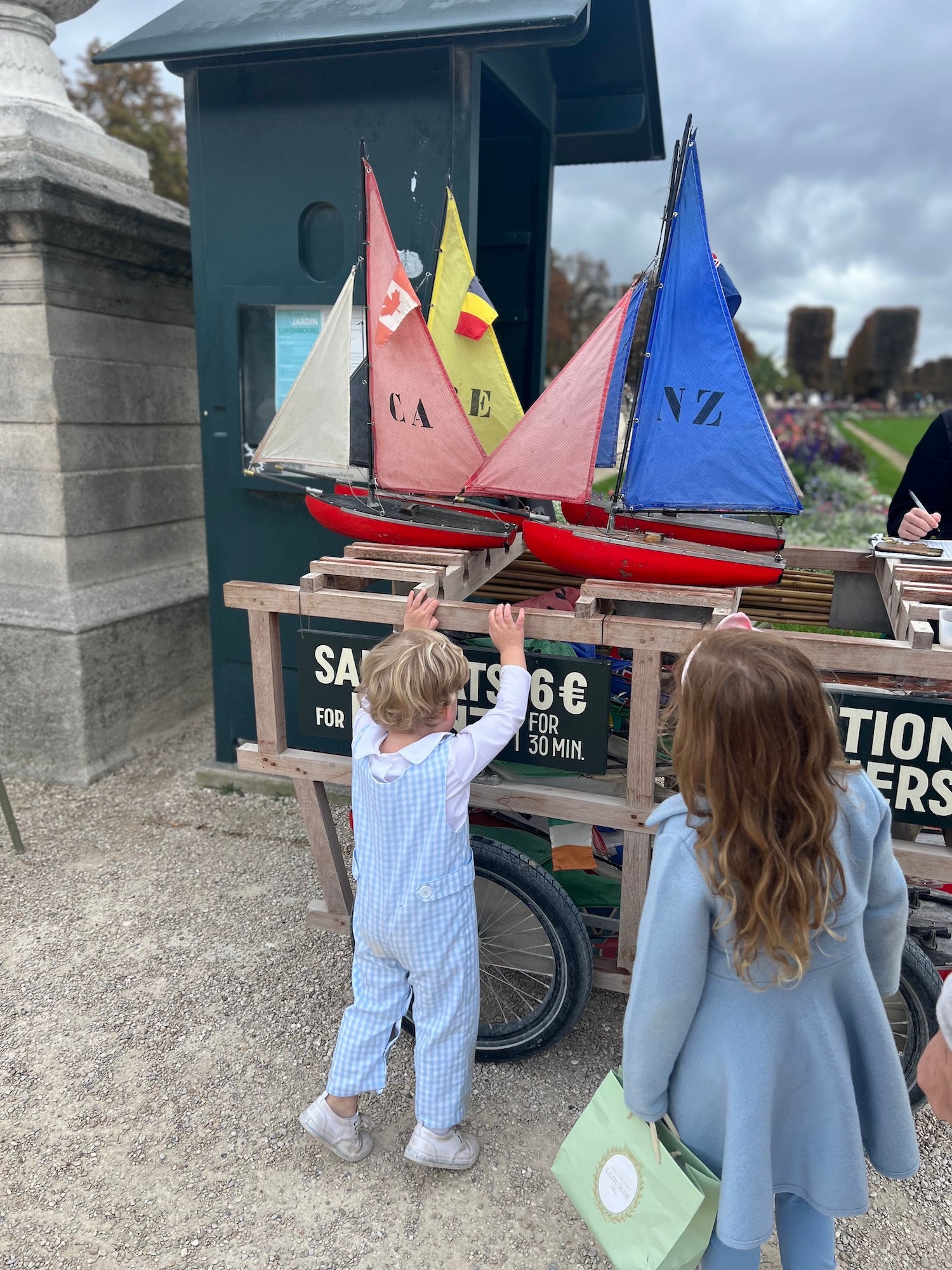 Jardin du Luxembourg sailing boats Travelling tips - Family journey to France - Paris with children what to visit and where to shop