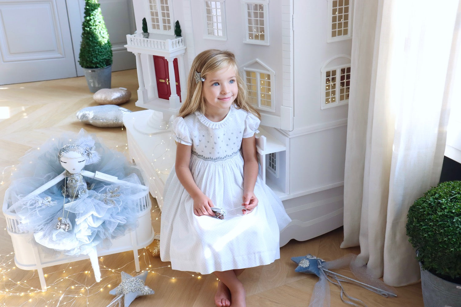 Nursery decor - girls doll house - gift guide