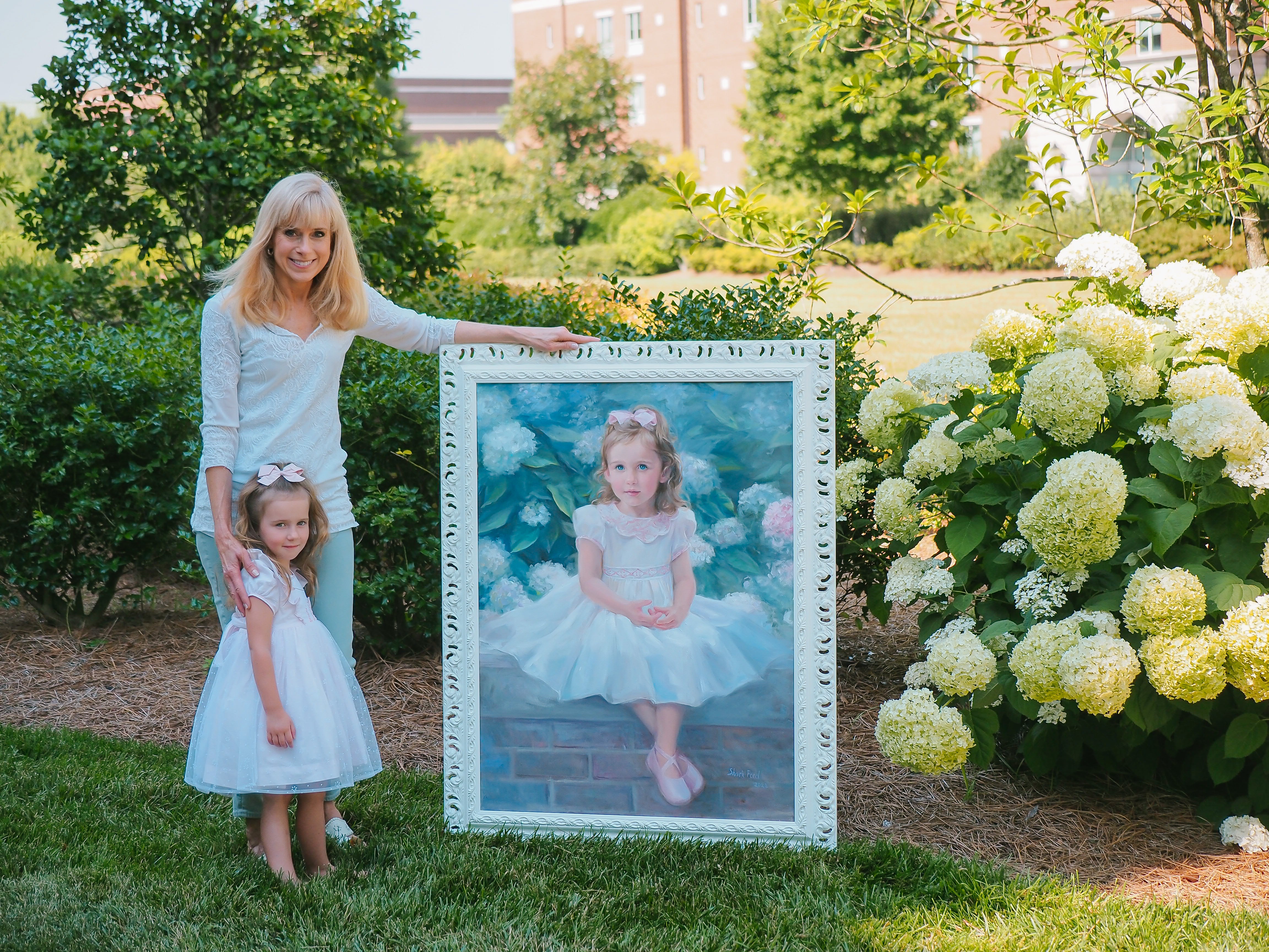 Children's portrait delivery a special moment Charlotte sy Dimby