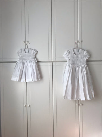 handmade christening ceremony dress - happy client