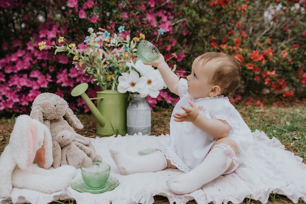 Children's vintage azalea tea party inspiration