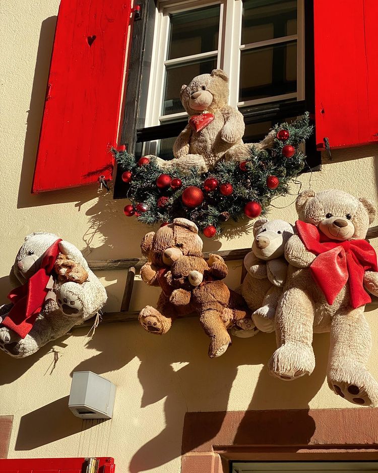 Nounours Obernai Alsace Noël