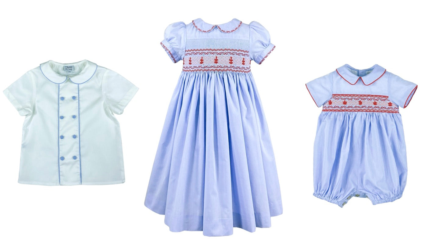 Royal family sibling set - Traditional heritage style outfit for children