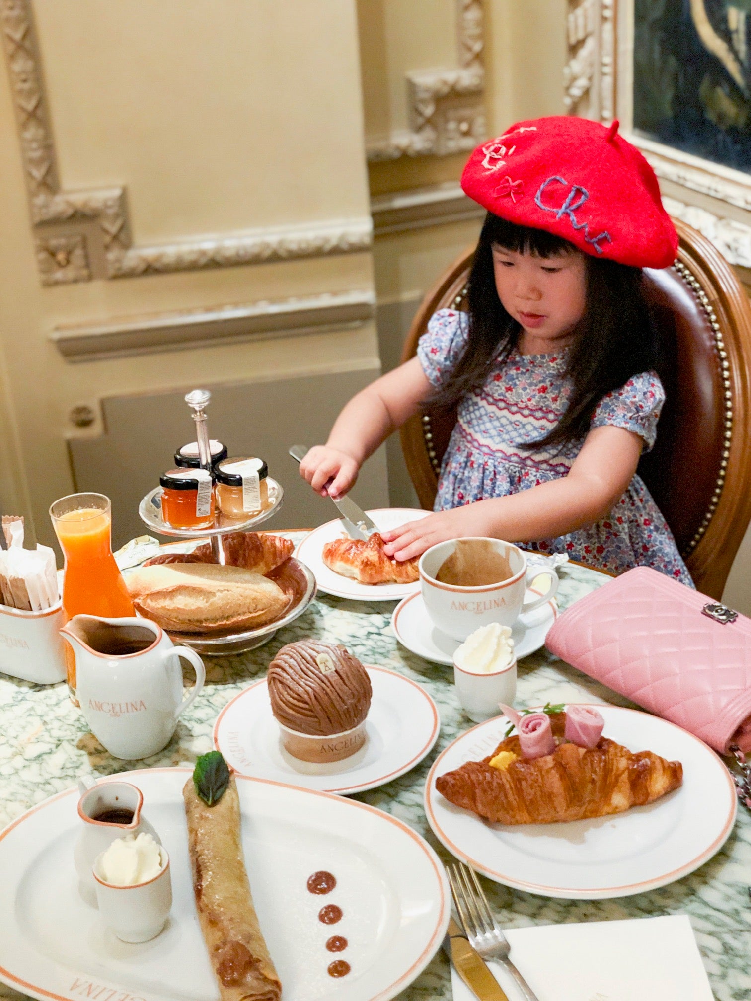 Paris through the eyes of a child French breakfast