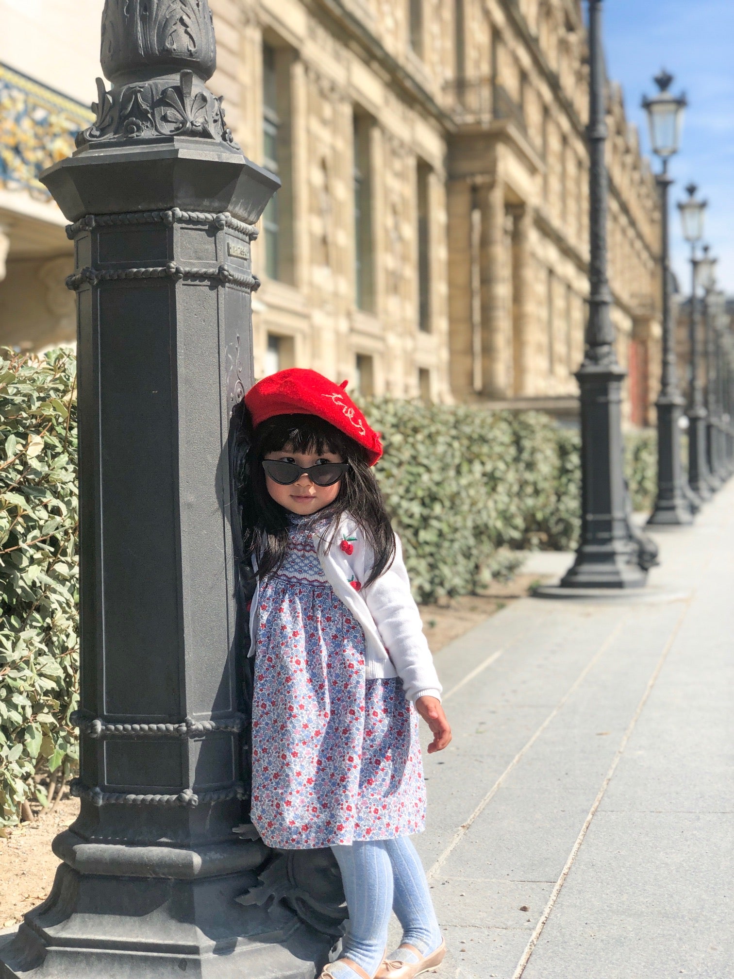 Paris through the eyes of a child beret