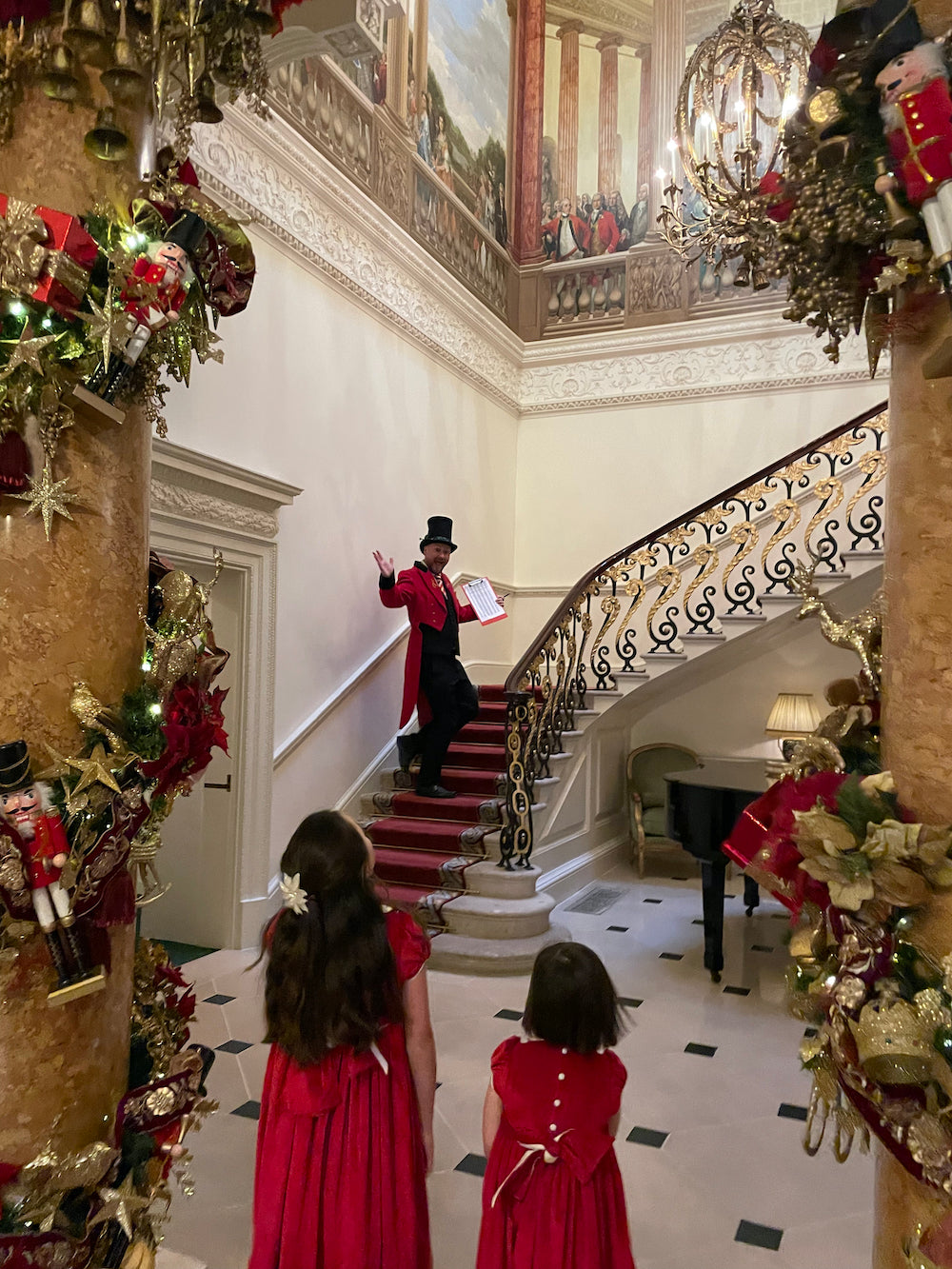 Christmas at the Ritz London Meet Santa Family outing