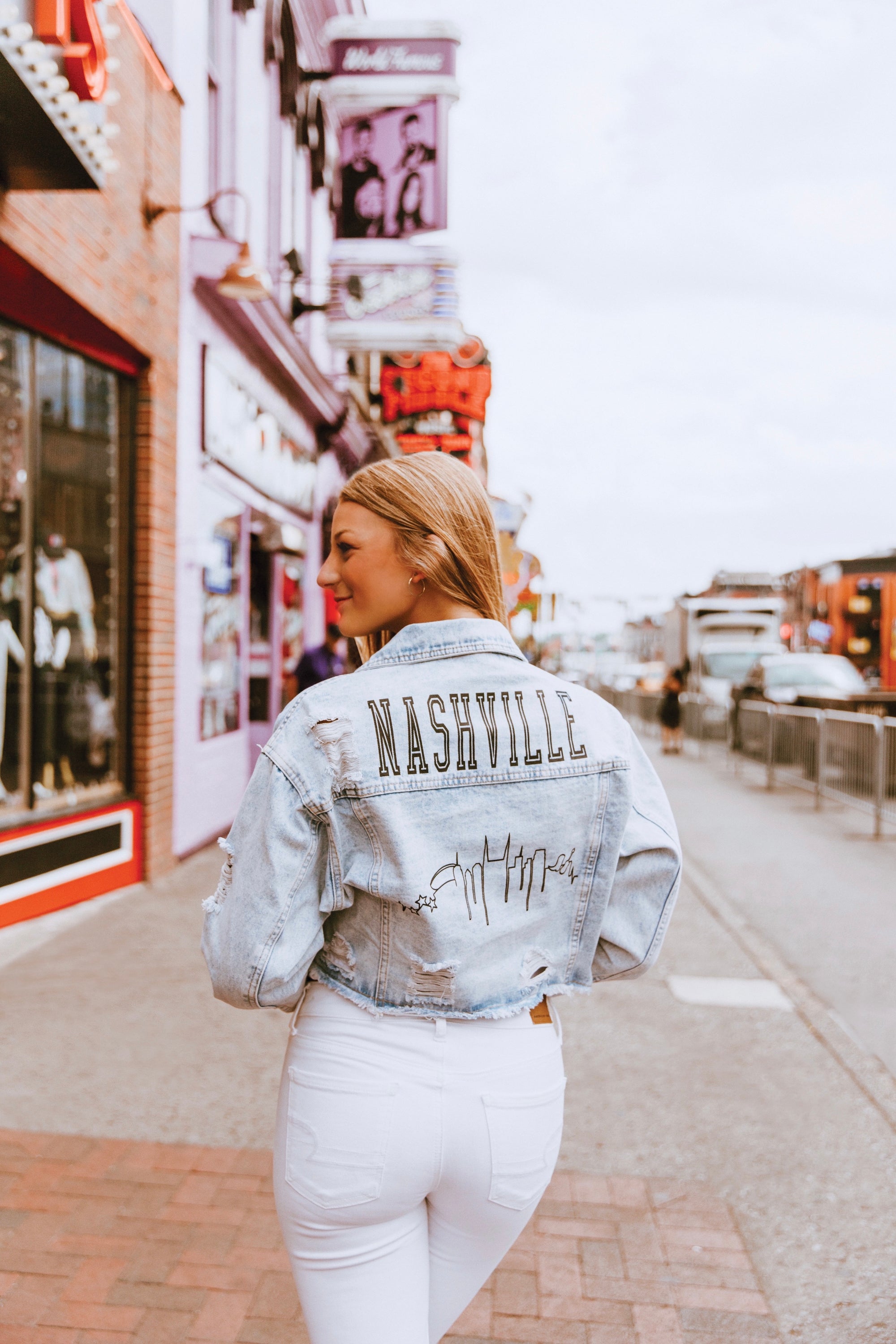 Louisville Skyline Denim Jacket