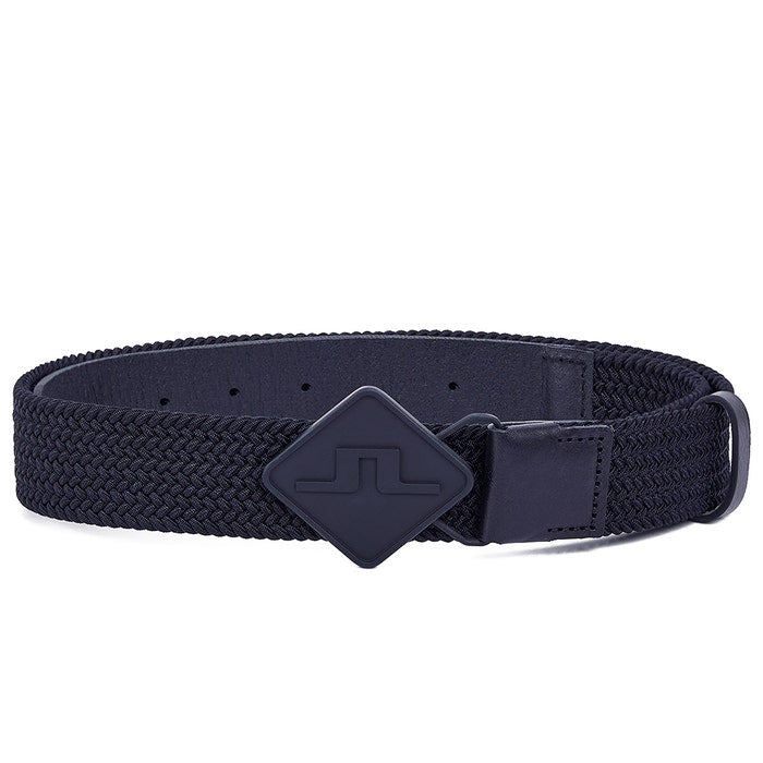 J.Lindeberg Men's Bernhard Braided Elastic Golf Belt from american golf