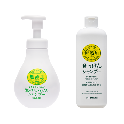 石鹸シャンプーは地肌に優しく抜け毛が減る 乾燥肌の人は注意も必要 Miyoshi Soap Corporation