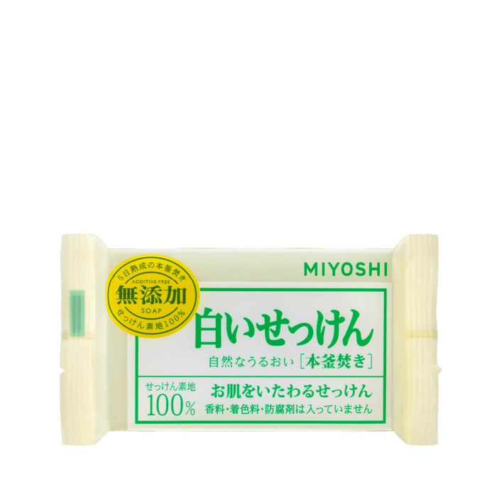 固形石鹸で洗顔するメリットとは ランキングで人気の 無添加 白いせっけん を紹介 Miyoshi Soap Corporation