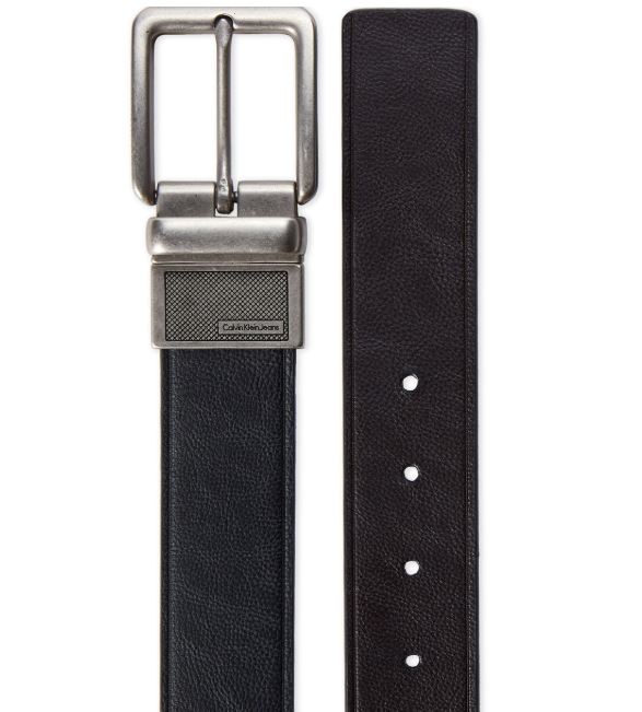 calvin klein reversible leather belt