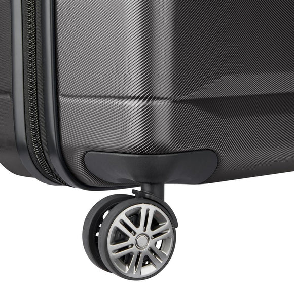 Delsey Comete Luggage Black 60mm Spinner Swivel Wheels – Herdzco Supplies