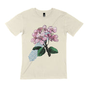natural organic cotton unisex cherry blossom tshirt 