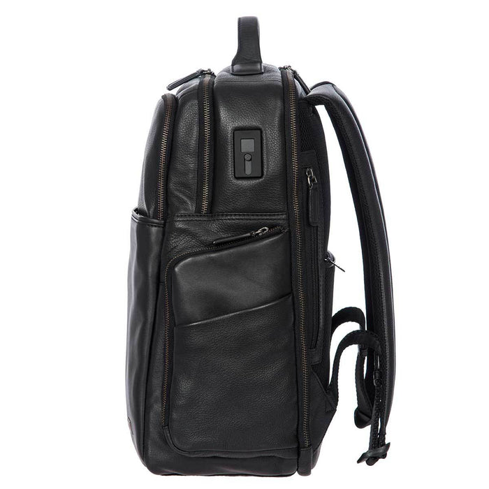 bric's leather backpack