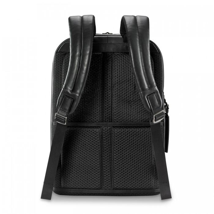 briggs and riley leather backpack