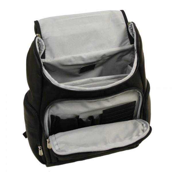 multi pocket laptop backpack