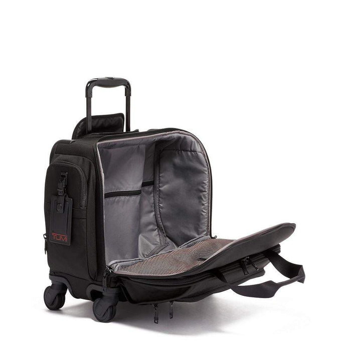 tumi compact 4 wheeled duffel