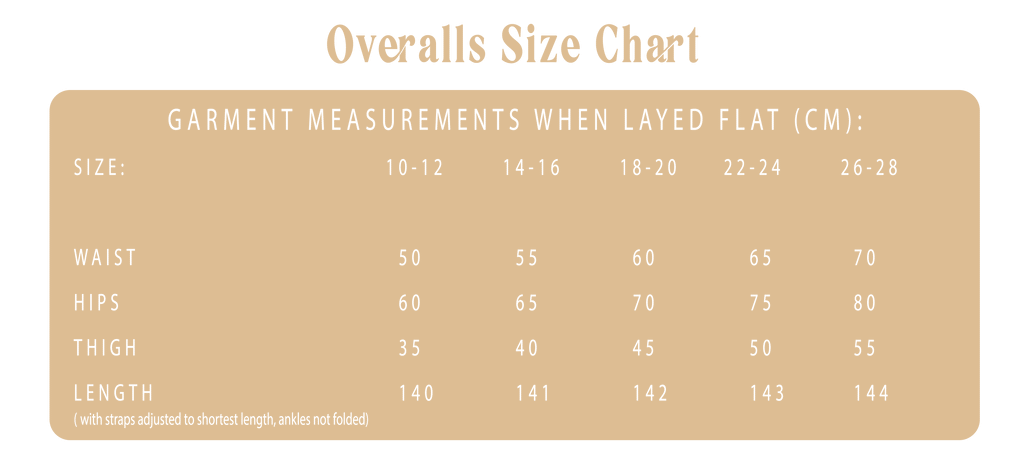 Size Chart – HARA The Label