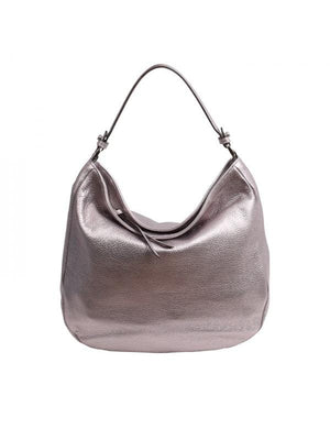 abro Handbags 1 Abro Hobo Leather Bag Taupe 028390-18 izzi-of-baslow