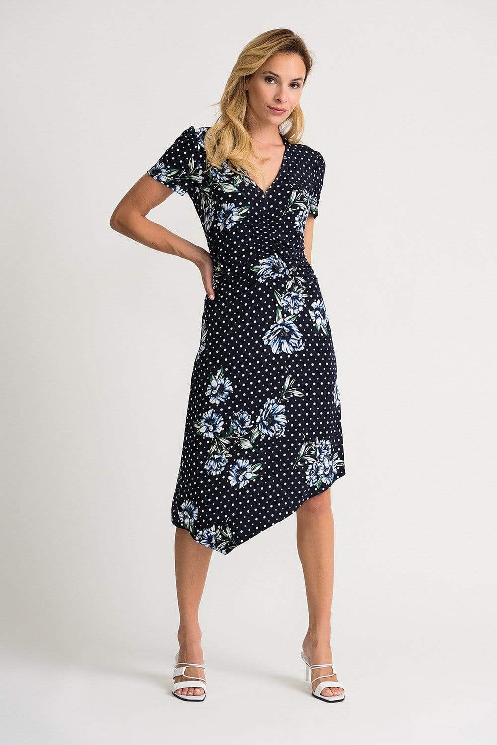 navy mid dress