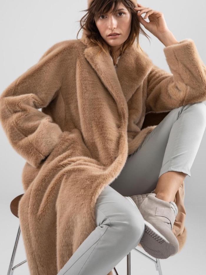 camel teddy jacket