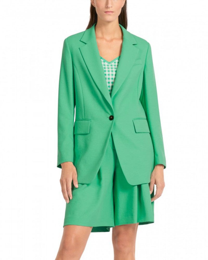 Feminine Boiled Wool Blazer