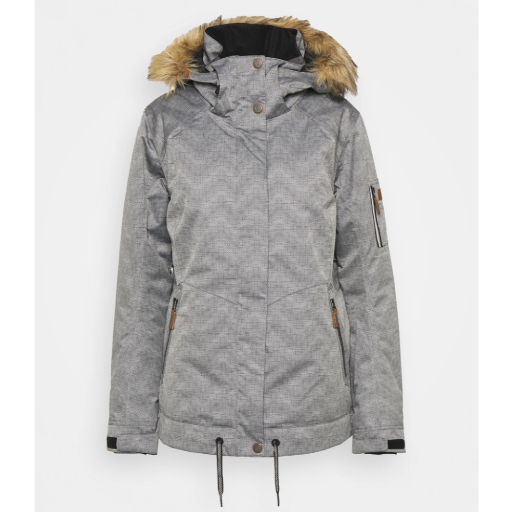Roxy MEADE - Snowboard jacket - heather grey/light grey - Zalando.de