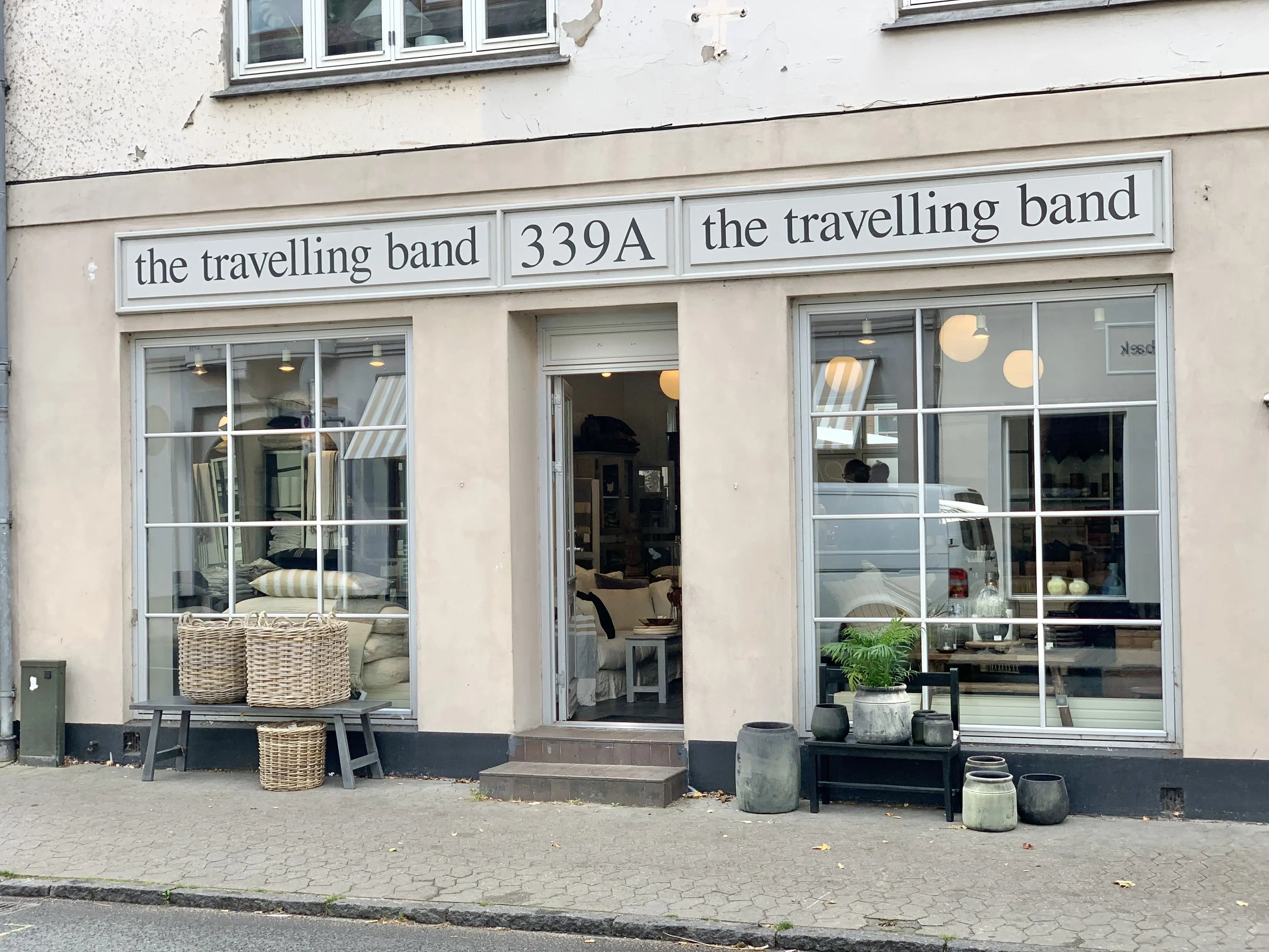 Interiør og møbelbutik i Hornbæk - The Travelling Band