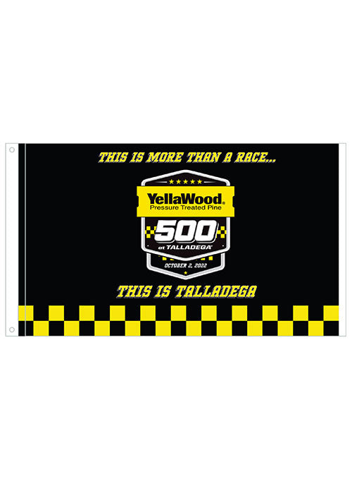 YellaWood 500 3x5 1-Sided Flag