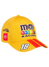Kyle Busch - M&M - Team Color - Uniform Hat in Yellow- Front View