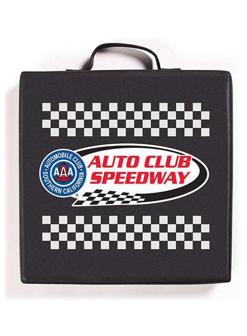 Auto Club Speedway Checkered Seat Cushion | Pit Shop Official Gear