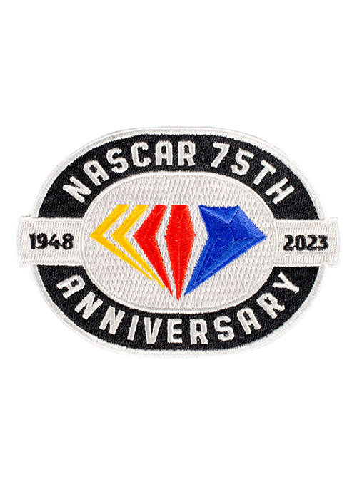 NASCAR 75th Anniversary Emblem Pit Shop Official Gear