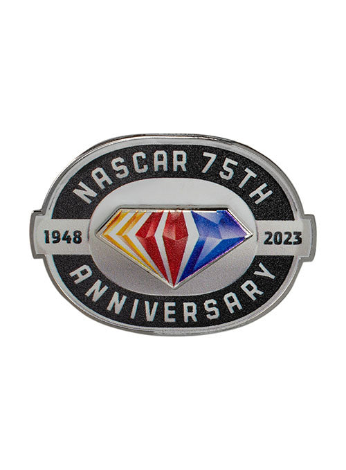 NASCAR 75th Anniversary Logo Layered Hatpin Pit Shop Official Gear