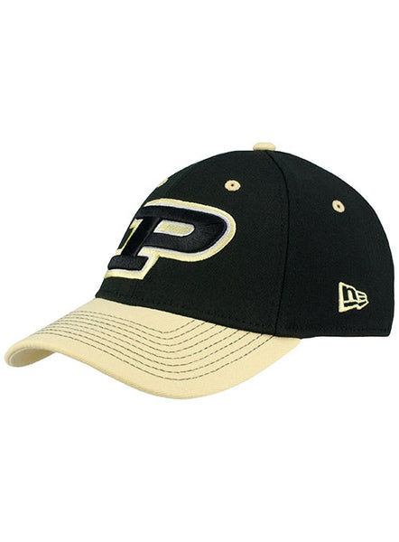Purdue Primary Logo Two-Tone Flex Hat | Purdue Hats | Purdue Team Store