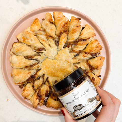 Puff Pastry recipe with Mushroom Honey