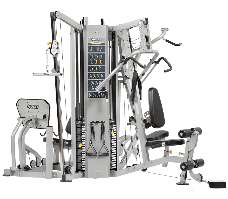 York 2001 Home Gym Exercise Chart