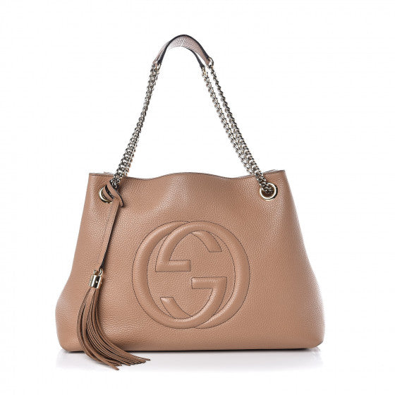 gucci pebbled calfskin medium soho