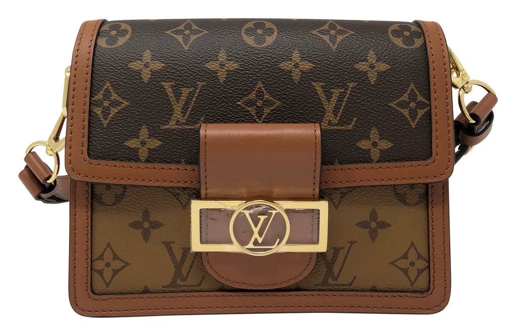 Louis Vuitton Mini Dauphine Monogram Reverse autres Toiles Monogram