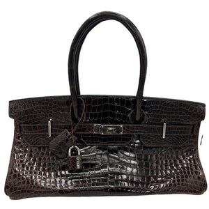 Birkin Travel Bag - Pink Crocodile - Default Title