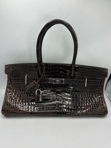 Hermès Poussière Matte Alligator Birkin 35 PHW – FashionsZila