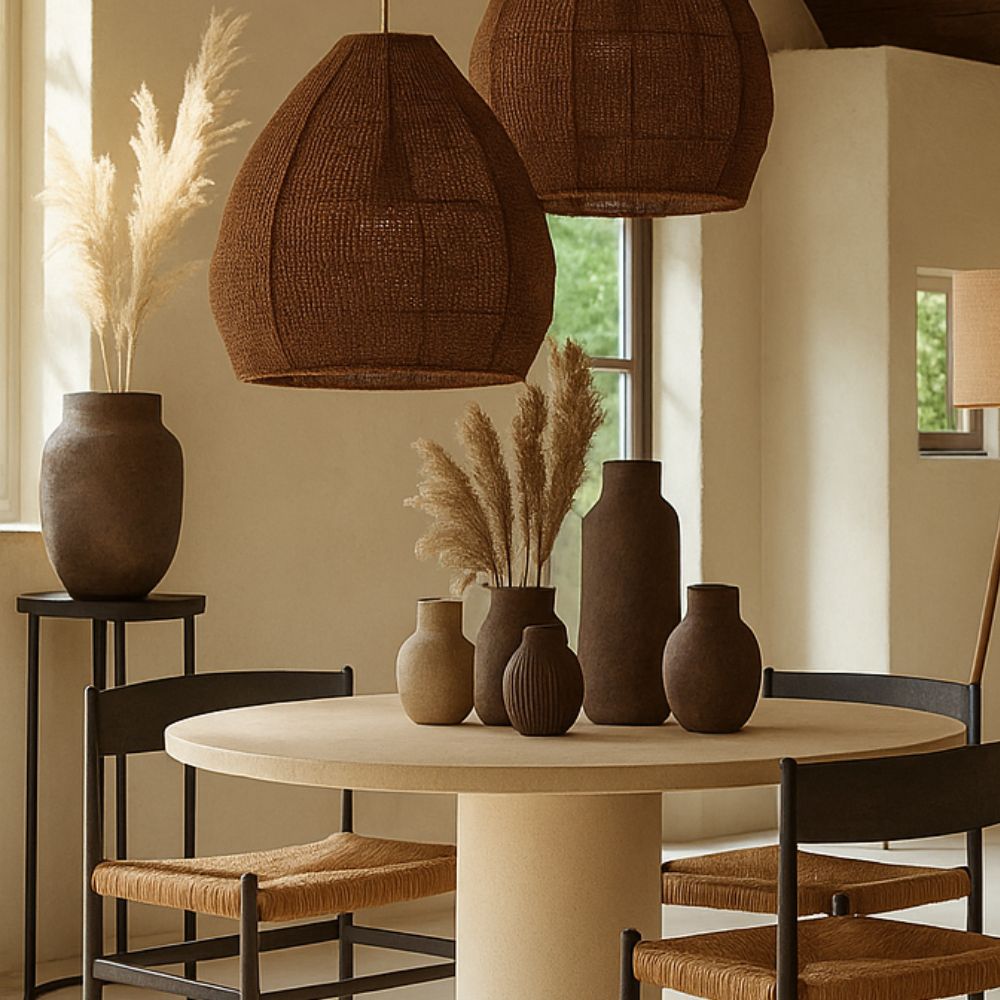 Un luminaire design pour la salle à manger
