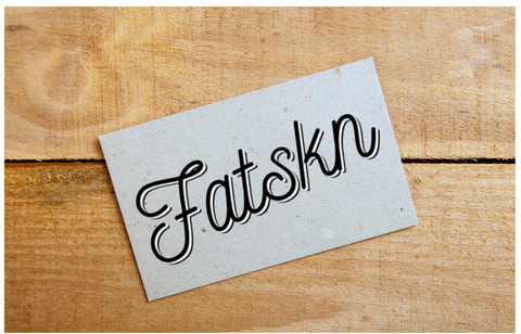 Fatskn tallow skincare gift card.