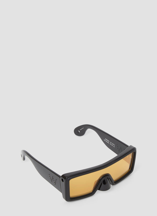 Sunglasses Walter Van Beirendonck Black in Plastic - 20764105