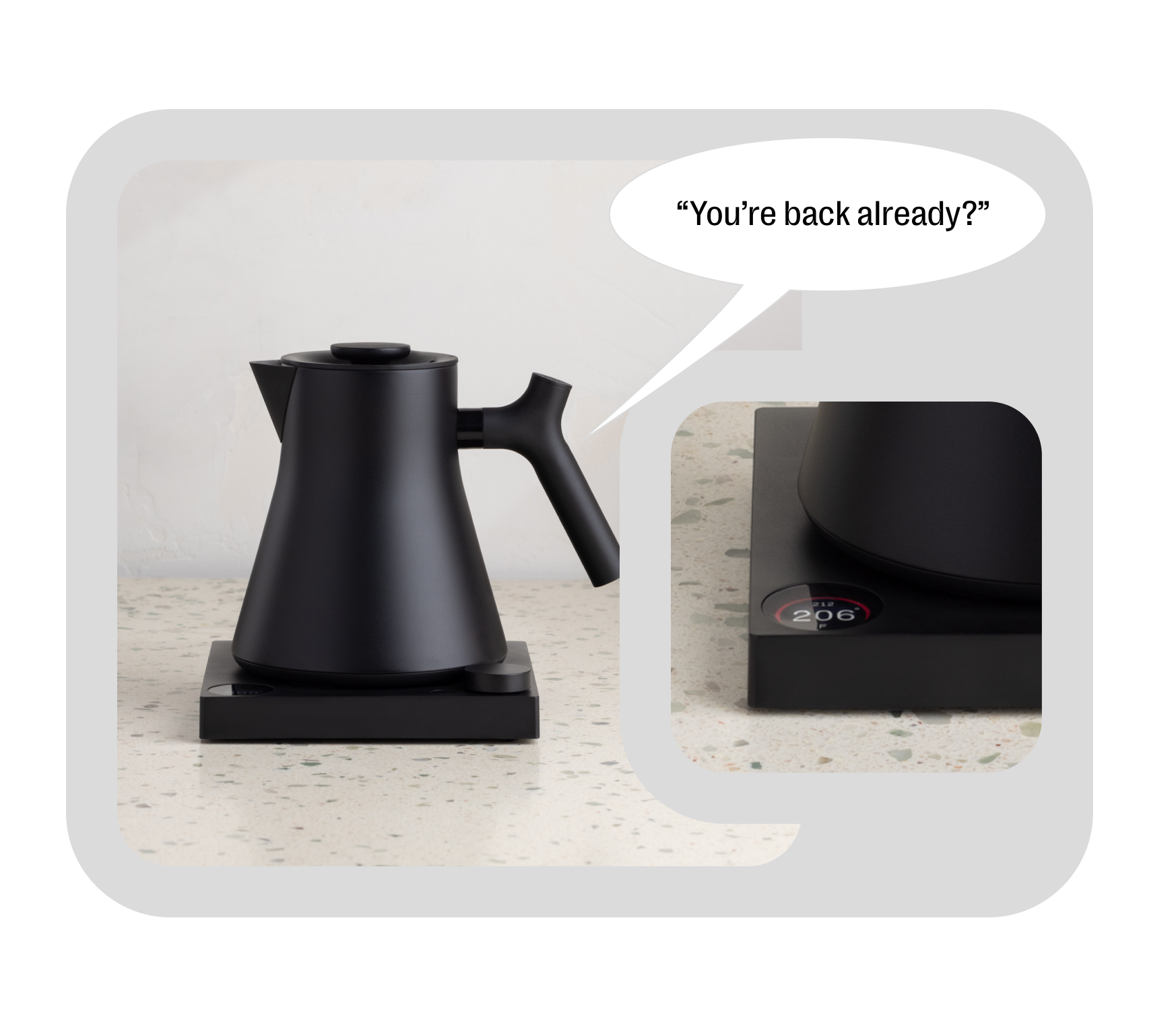 Fellow Corvo EKG Electric Kettle - Matte Black